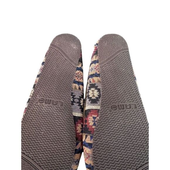 LAMO Women's Aztec Moccasin Slippers Size 9.5 Multicolor Casual - Picture 8 of 10
